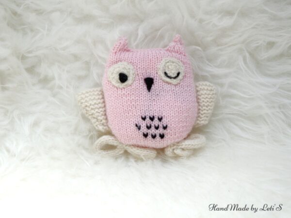 Hibou rose Hibou